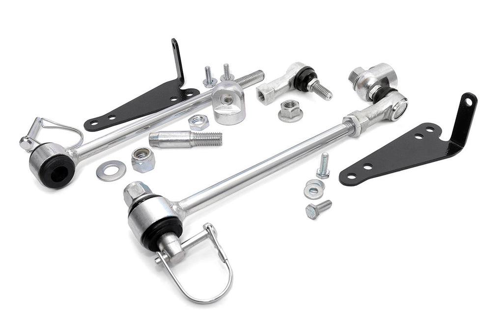 Rough Country Quick Disconnect Sway Links - 4-6 Inch Lift - Jeep Wrangler TJ (97-06)