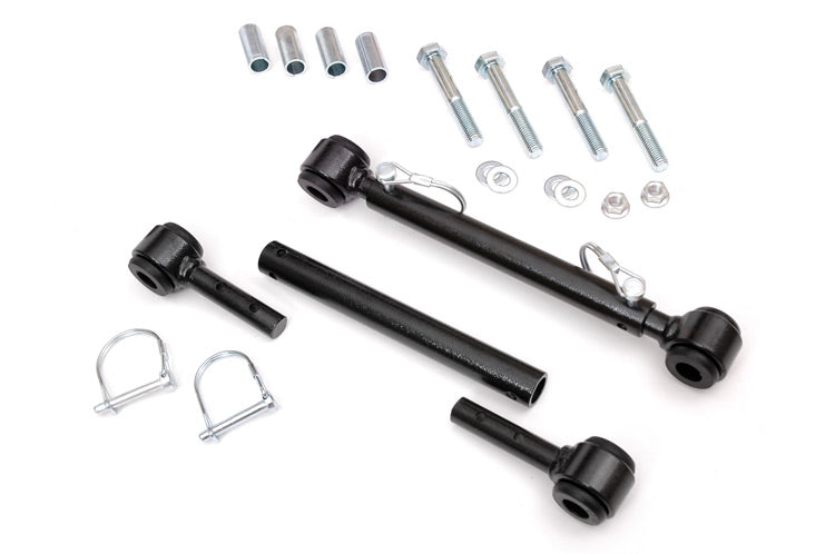 Rough Country Quick Disconnect Sway Links - Rear - 4-6 Inch Lift - Jeep Wrangler TJ (97-06)