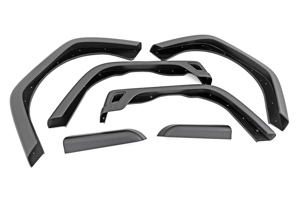 Rough Country Fender Flare Kit - 5.5 In. Wide - Jeep Wrangler TJ 4WD (1997-2006)