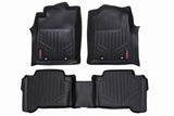 Rough Country Floor Mats - Front And Rear L Double Cab - Toyota Tundra (07-11)