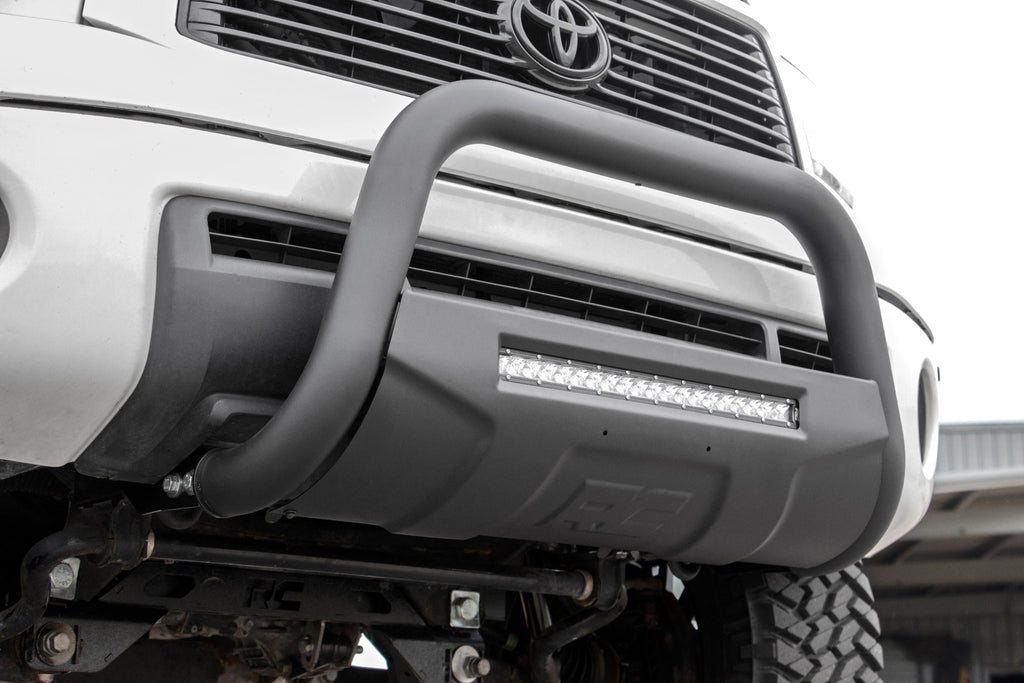 Rough Country Black Led Bull Bar - Toyota Tundra 2WD 4WD (2007-2021)