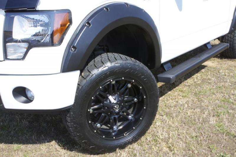 Lund Toyota Tacoma RX-Rivet Style Textured Elite Series Fender Flares - Black (4 Pc.)