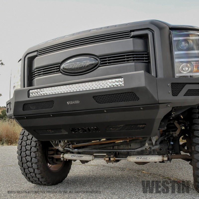 Westin 11+ Ford F-250/350/450/550 Pro-Mod Skid Plate - Tex. Blk
