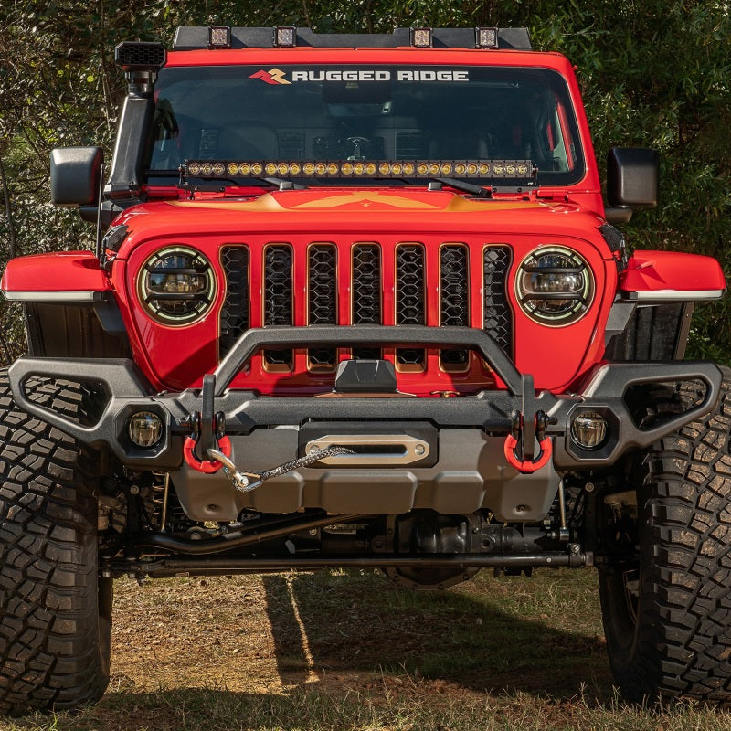 Rugged Ridge Venator Front Bumper Overrider JL