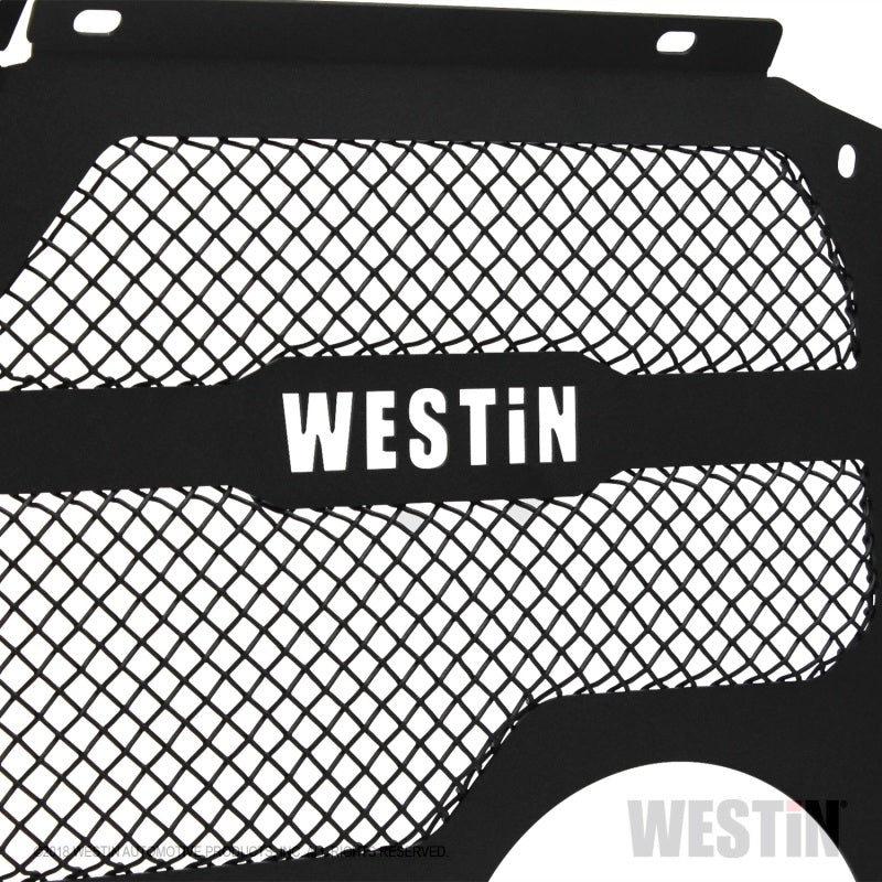 Westin 07+ Jeep Wrangler JK Inner Fenders - Front - Textured Black