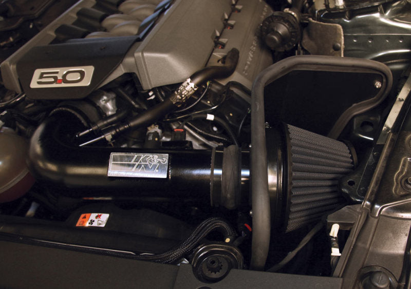 K&N Ford Mustang GT 5.0L V8 Black Performance Intake Kit