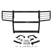 Load image into Gallery viewer, Go Rhino Ford F-250/350 Super Duty 3000 Series StepGuard Center Grille + Brush Guards - Blk