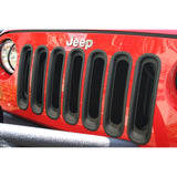 Rugged Ridge Grille Inserts Black Jeep Wrangler