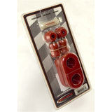 Rugged Ridge Front Swaybar Bushing Kit Red 30.5mm Jeep Wrangler