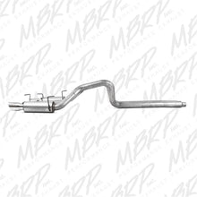 Load image into Gallery viewer, MBRP Ford Mustang GT 4.6L Dual Split Rear Race Version AL/ 3in Cat Back Exhaust System