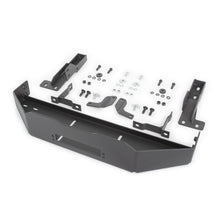 Load image into Gallery viewer, Go Rhino Ford F-150 3100 Series StepGuard Winch Plate Kit (Req. 3296T or 3296MT) - Tex. Black