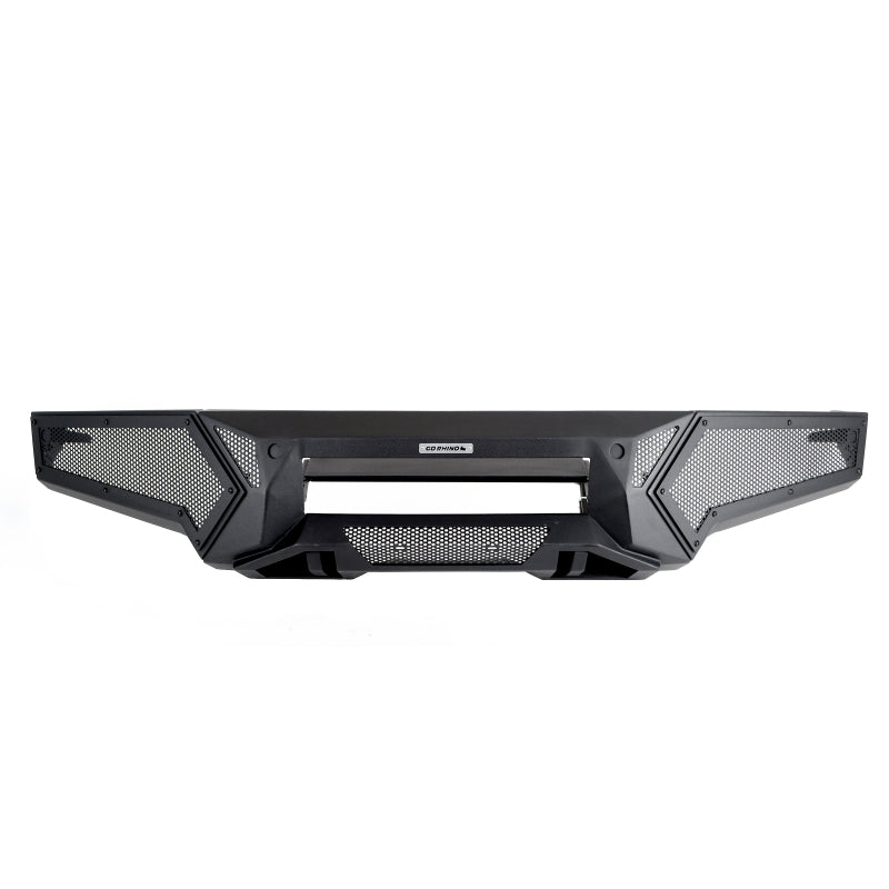 Go Rhino Ram 1500 (Excl. Rebel/Warlock/TRX) Element Front Bumper w/Pwr Bar - Tex. Blk
