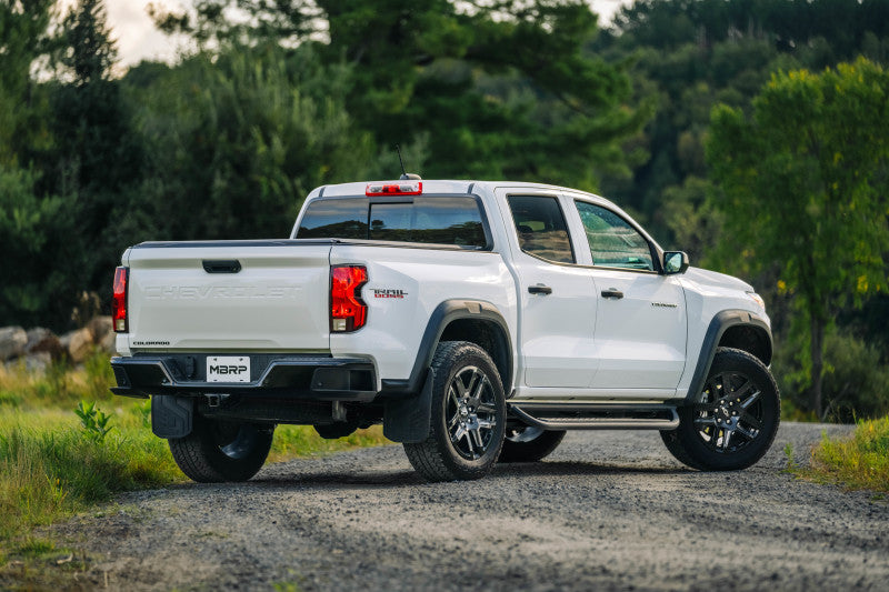 MBRP Chevy Colorado/GMC Canyon Stainless Steel 3in Cat-Back, Single High Clearance Rear Exit