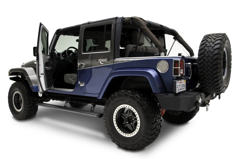 AMP Research 2007-2018 Jeep Wrangler JK 4 Door PowerStep - Black
