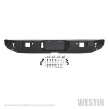 Load image into Gallery viewer, Westin Jeep Gladiator w/Sensors WJ2 Rear Bumper w/Sensor - Textured Black