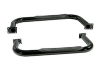 Load image into Gallery viewer, Rugged Ridge 3-In Round Side Steps Black Jeep Wrangler