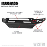 Westin 13+ Dodge Ram 1500 / 2019 Ram 1500 Classic Pro-Mod Front Bumper