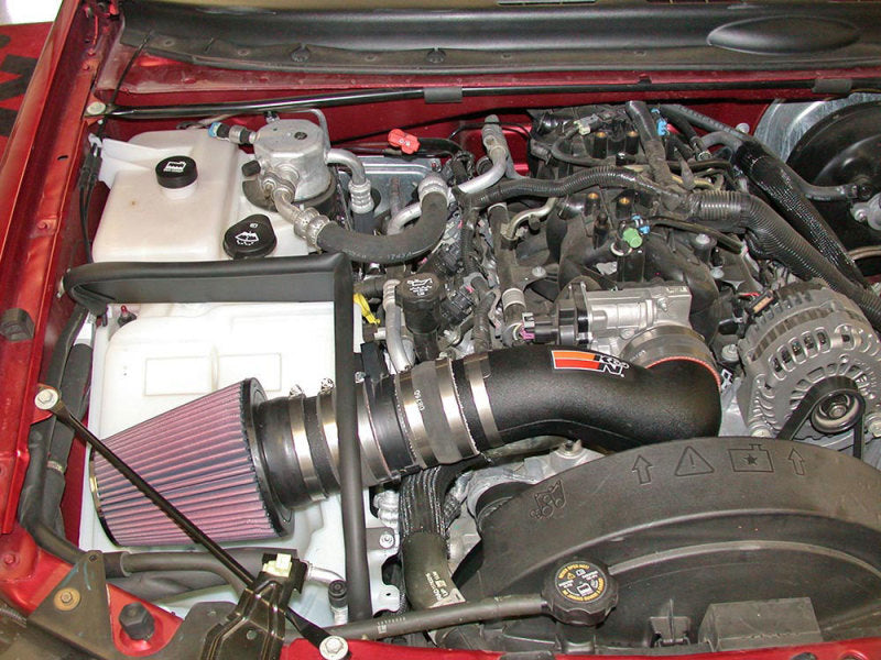 K&N Chevrolet Trailblazer V8-5.3L / 03-04 GMC Envoy V8-5.3L Performance Intake Kit