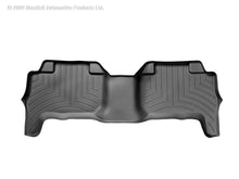 Load image into Gallery viewer, WeatherTech 04+ GMC Canyon Crew Cab Rear FloorLiner - Black
