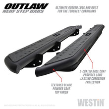 Load image into Gallery viewer, Westin 09+ Dodge RAM 1500 Crew Cab Outlaw Nerf Step Bars