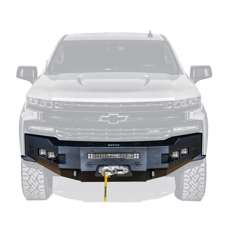 Westin 19+ Chevrolet Silverado 1500 (Excl. Diesel & LD) Pro-Series Front Bumper - Textured Black