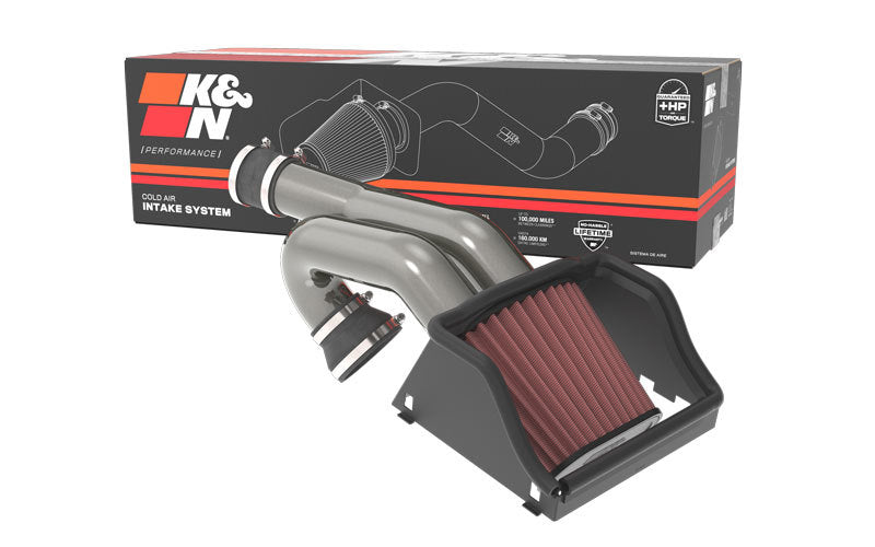 K&N 2015-22 Ford F-150 3.5L V6 Performance Air Intake System