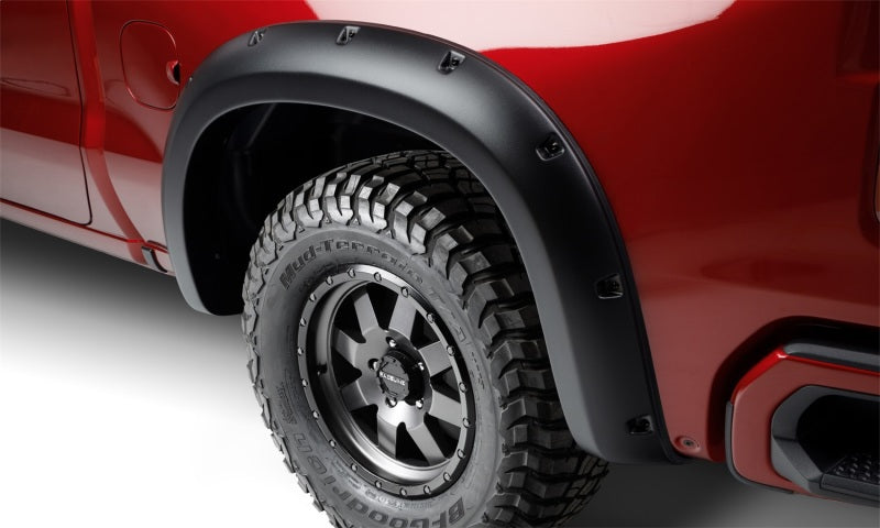 Bushwacker 17-20 Chevrolet Colorado Excl. ZR2 (5ft. Bed) Forge Style Flares 4pc - Black