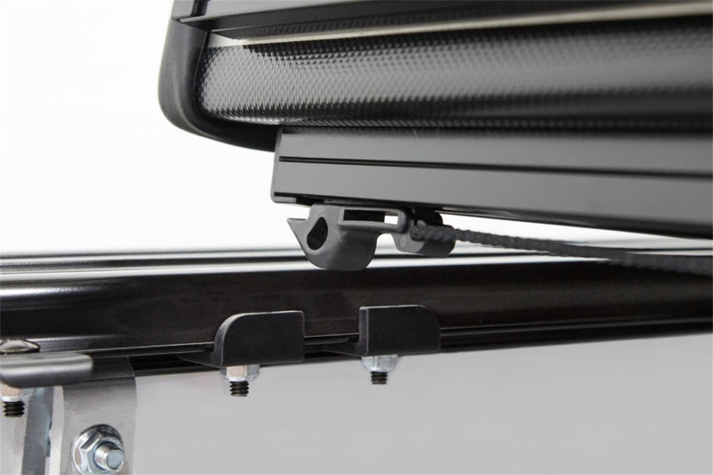 Access LOMAX Pro Series Tri-Fold Cover 07+ Toyota Tundra 6ft6in Bed (Deck Rail) - Blk Diamond Mist
