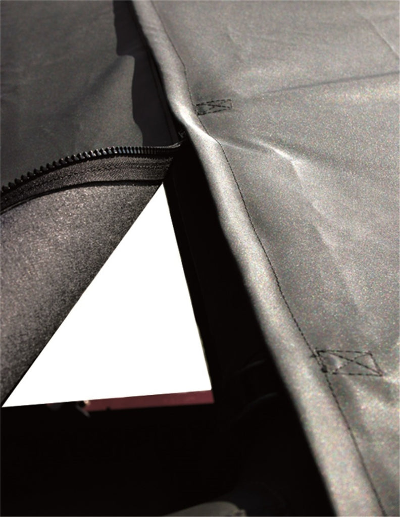 Rampage Jeep Wrangler(JK) Unlimited Combo Sun Brief/Safari Top - Black Diamond