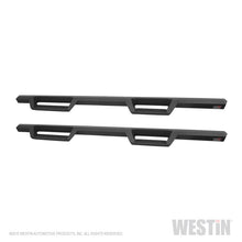 Load image into Gallery viewer, Westin Ram 1500 Quad Cab Drop Nerf Step Bars - Textured Black
