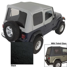 Load image into Gallery viewer, Rugged Ridge S-Top Door Skins Black Tinted Windows Jeep Wrangler YJ