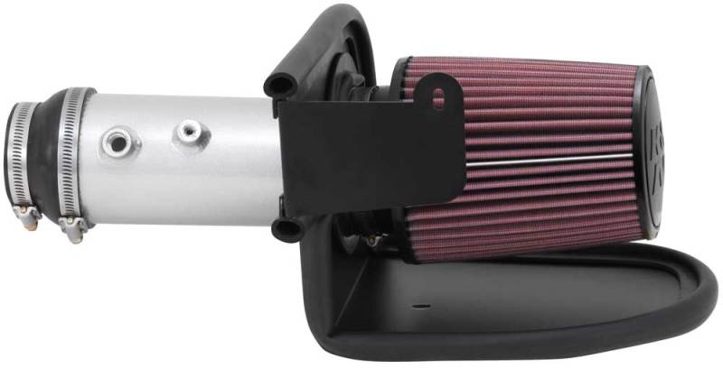 K&N Honda Accord 3.5L V6 69 Series Typhoon Air Intake System - Silver Cold Air Intake Kit