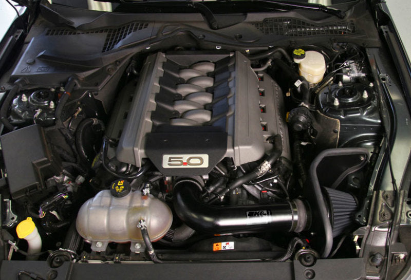 K&N Ford Mustang GT 5.0L V8 Black Performance Intake Kit