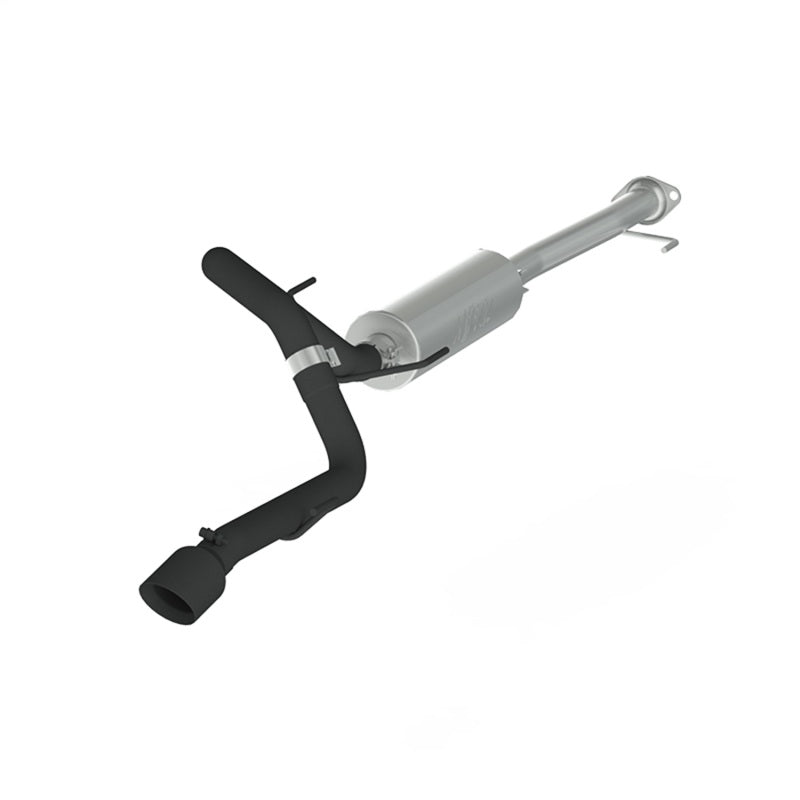 MBRP Toyota 4 Runner BLK 4in O.D Tip Single Rear Exit 2.5in Cat Back Exhaust
