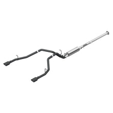 Load image into Gallery viewer, MBRP Ram 1500 5.7L (CrewCab/Quad Cab ONLY) 2.5in CB Dual Split Rear w/4.5in Tip - Blk Coated