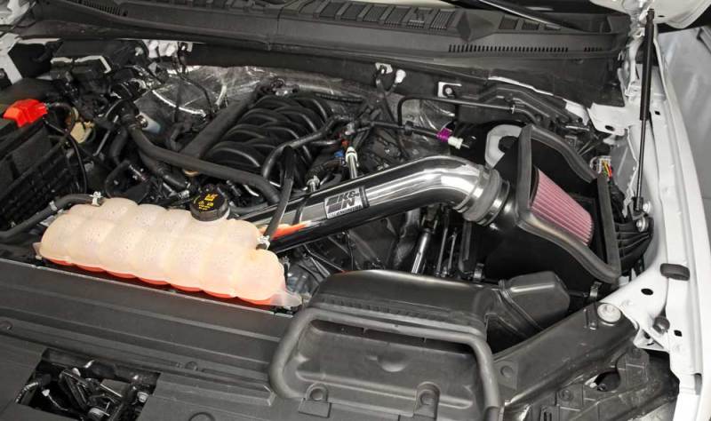 K&N Ford F150 5.0L V8 F/I High Flow Performance Intake Kit