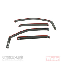 Load image into Gallery viewer, Westin 2007+ Toyota Tundra Crew Max Wade In-Channel Wind Deflector 4pc - Smoke