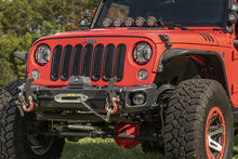 Load image into Gallery viewer, Rugged Ridge Jeep Wrangler JK Arcus Front Bumper Set w/Tray &amp; Hooks