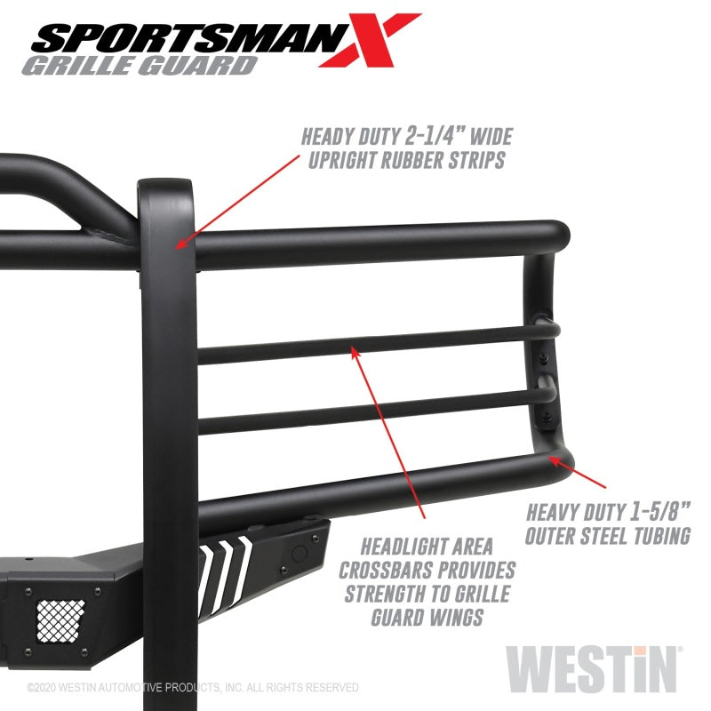 Westin 19+ Ram 2500/3500 Sportsman X Grille Guard - Textured Black