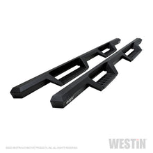 Load image into Gallery viewer, Westin Chevy/GMC Silverado/Sierra 1500 Ext Cab HDX Drop Nerf Step Bars - Textured Black