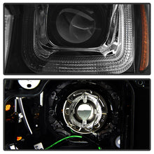 Load image into Gallery viewer, Spyder Volkswagen Golf VII 14-16 Projector Headlights DRL LED Blk Stripe Blk PRO-YD-VG15-BLK-DRL-BK