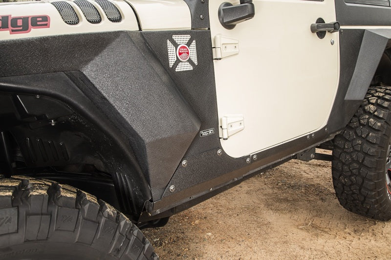 Rugged Ridge Steel Body Armor Cladding Jeep Wrangler JK