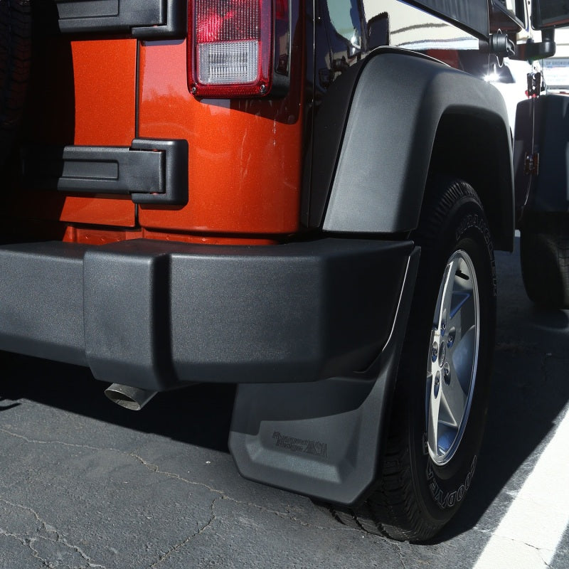 Rugged Ridge Splash Guard Kit Rear Jeep Wrangler JK