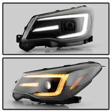 Load image into Gallery viewer, Spyder Signature Subaru Forester 14-16 Halogen Model Only Headlights (PRO-YD-SUFO14SI-BK)