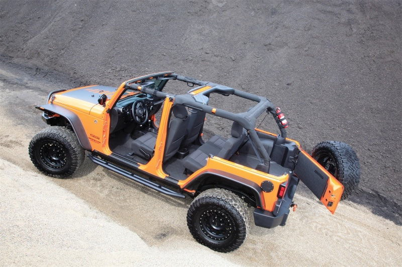 BedRug 07-18 Jeep JK Unlimited 4Dr Front 4pc BedTred Floor Kit (Incl Heat Shields)
