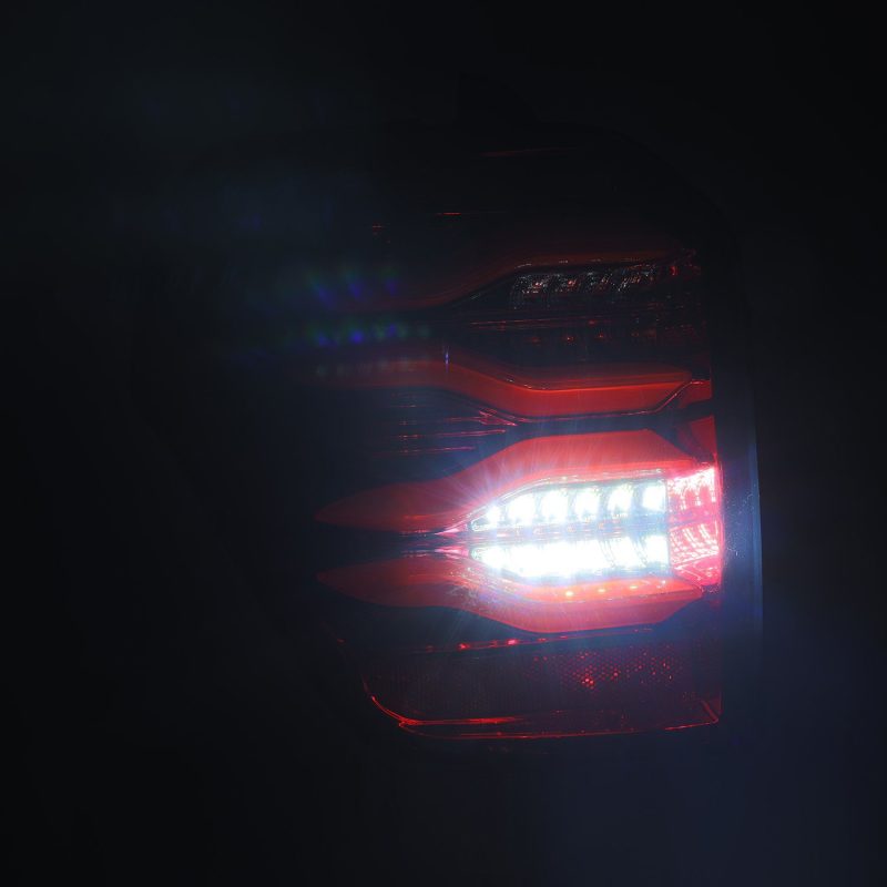 AlphaRex 10-22 Toyota 4Runner PRO-Series LED Tail Lights Red Smoke