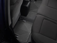 Load image into Gallery viewer, WeatherTech Honda Civic Sedan Rear Rubber Mats - Black