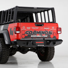 Load image into Gallery viewer, Go Rhino Jeep Gladiator JT Trailine Rear Full Width Bumper - Tex. Blk