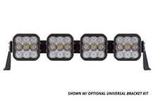 Load image into Gallery viewer, Diode Dynamics SS5 Sport Universal CrossLink 4-Pod Lightbar - Yellow Combo