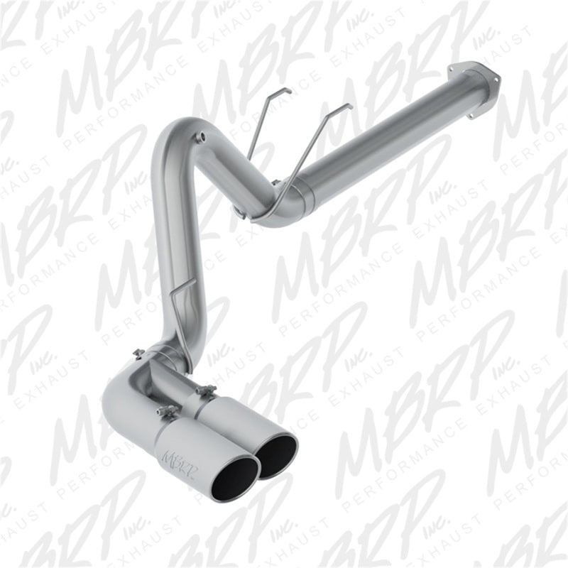 MBRP Ford F-250/350/450 6.7L 4in Filter Back Single Side Dual Exit T409 Exhaust System